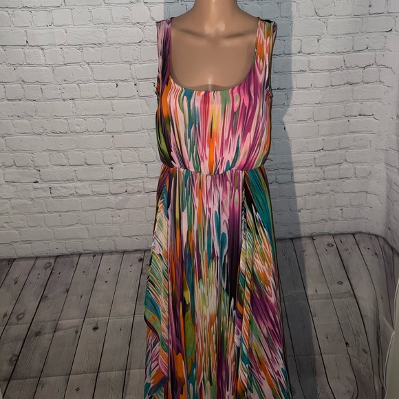 Calvin Klein Dresses & Skirts - calvin klein multicolor long dress size 4